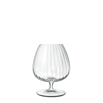 4pc Luigi Bormioli 465ml Optica Cognac/Brandy Drinking Glasses Set