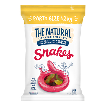 The Natural Confectionery Co. 1.2 kg Snakes Lollies