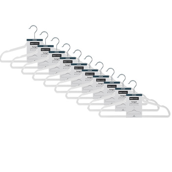 50pc Boxsweden Clear Crystal Hangers