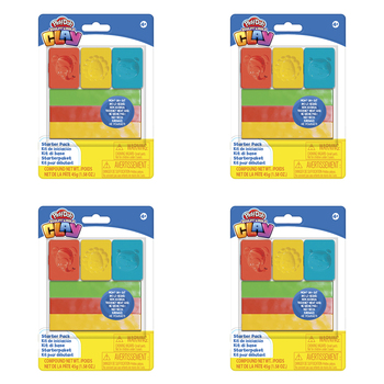 4PK Play-Doh Shape n' Mold Clay Starter Pack Kids Art Craft Toy 4y+
