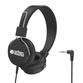 Verbatim Urban Sound Kids 3.5mm Headphones Volume-Limiting Headset - Black