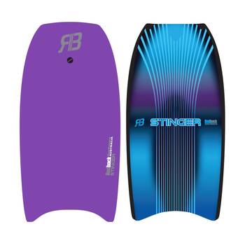 Redback Stinger 360 Degrees Surf Bodyboard/Boogie Board 42-inch Purple