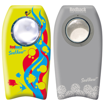 Redback Seaview Underwater Viewing 41" Bodyboard - Lime
