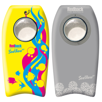 Redback Seaview Underwater Viewing 45" Bodyboard - Yellow