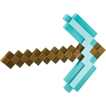 Disguise Minecraft Pickaxe Fancy Dress Costume Accessory 4y+