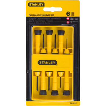 6PC PRECISION SCREWDRIVER SET STANLEY