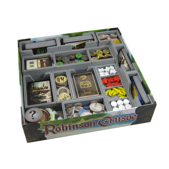 Folded Space Game Inserts Divider Tray - Robinson Crusoe