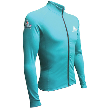 Adrenalin 2P Thermo Shield Long Sleeve Zip-Front Top 2XL - Aqua