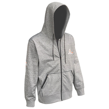Adrenalin 2P Thermo Zip-Front Hoodie Jacket Large - Grey