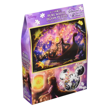 500pc Tenyo Disney Rapunzel's Wrapped in Thought Puzzle 25x36cm