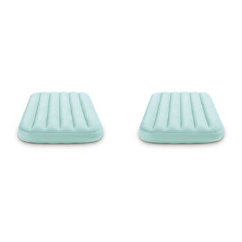 2PK Intex Cozy Kidz Inflatable Airbed With Fiber-Tech 3-10y+ Assorted