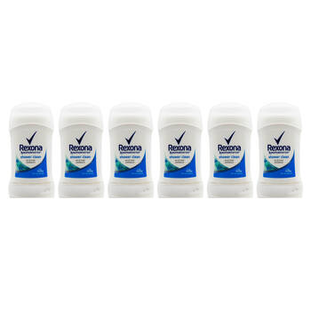 6PK Rexona MotionSense Shower Clean 48H Antiperspirant Stick Deodorant 40g