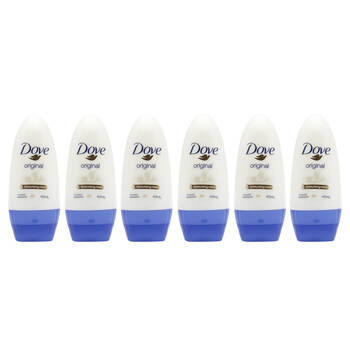 6PK Dove Roll On Antiperspirant Deodorant Original 48H Protection 40ml