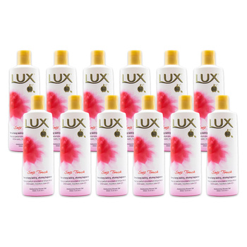 12PK Lux 250ml Perfume Shower Gel Body Wash Soap Soft Touch