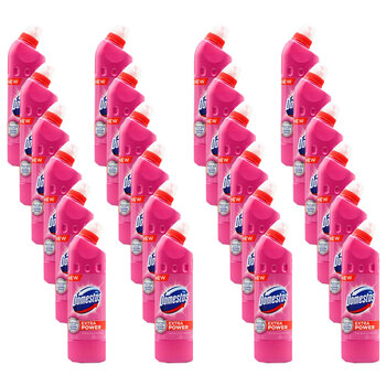 24PK Domestos Extra Power Thick Bleach 500ml - Pink Power