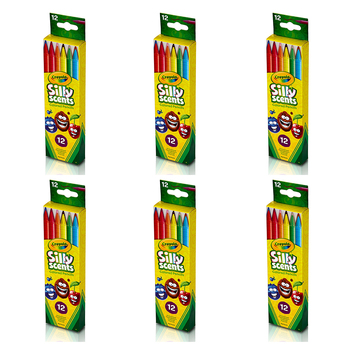 72pc Crayola Silly Scents Twistables Coloured Pencils 5y+