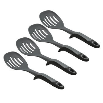 4PK Lemon & Lime Elevated Utensil Soft Grip Skimmer