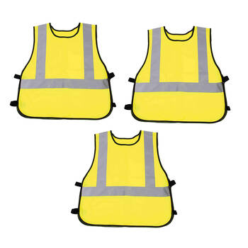 3PK Beleduc Safety Vest Yellow Education Educational Toy Kids/Children - 3y+