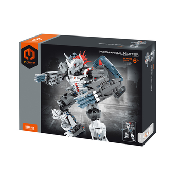 965pc iM.Master Mecha Building Blocks Kids Toy Kit Grey 6y+