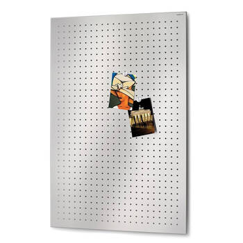 Blomus Muro Magnetic Bulletin Perforated Board Kitchen/Office Organiser 60x90cm