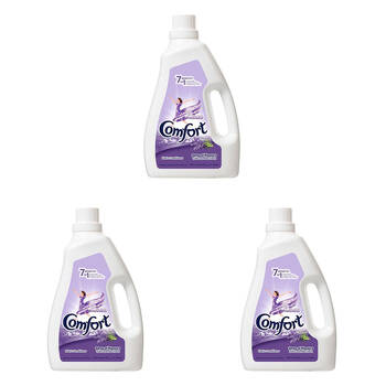 3PK Comfort Dilute 7in1 Fabric Conditioner 2L - Lavender Fresh