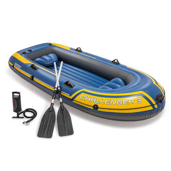 Intex Challenger 3 Boat Set