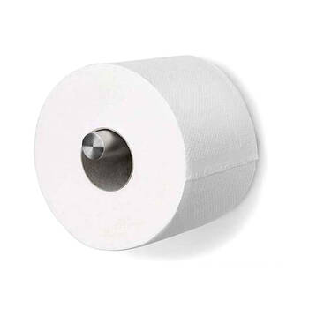 Blomus Primo Stainless Steel Bathroom Toilet Paper Rolls Holder Silver