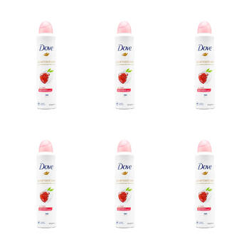 6PK Dove 127g/220ml Antiperspirant Advanced Care Go Fresh