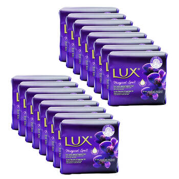 16x 3pc Lux 80g Scented Soap Bar Magical Spell Moisturising/Nourishing