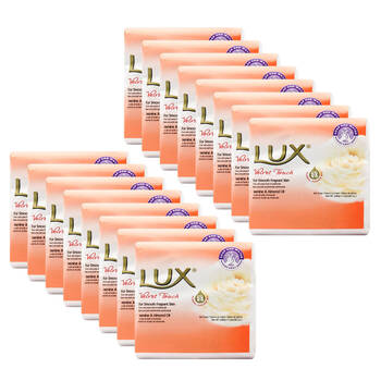 16x 3pc Lux 80g Scented Soap Bars Velvet Touch Moisturising/Nourishing