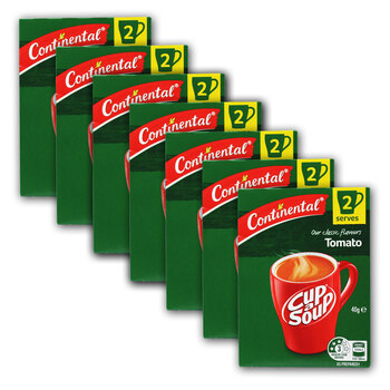 2x 7pc Continental 40G Cup A Soup Tomato 