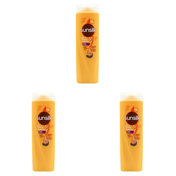 3PK Sunsilk 300ml Soft & Smooth Nourishing Hair Care Shampoo 