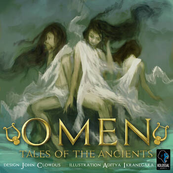 Matagot Omen Tales of the Ancient Expansion Card Game Kids 12y+