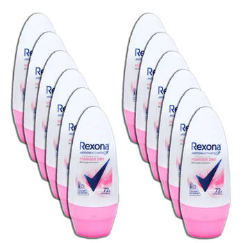 12PK Rexona Women 3x Protect Anti-Perspirant Roll On Deodorant 45ml Powder Dry
