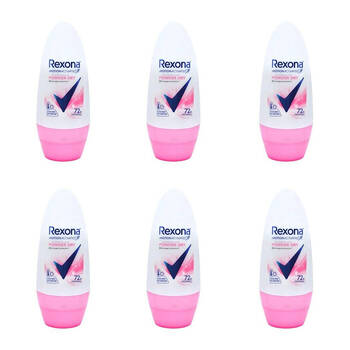 6PK Rexona Women 3x Protection Anti-Perspirant Roll On Deodorant 45ml Powder Dry