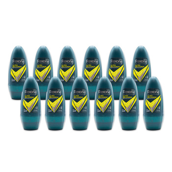 12PK Rexona Men 45ml Antiperspirant Roll On Deodorant Ultra Recharge