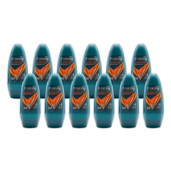 12PK Rexona Men 45ml Antiperspirant Roll On Deodorant Adventure