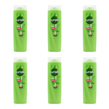 6PK Sunsilk 300ml Lively Clean & Fresh Hair Care Shampoo