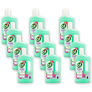 12PK Cif Natural Essence Floor Cleaner 997ml - Summer Flower & Mint