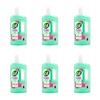 6PK Cif Natural Essence Floor Cleaner 997ml - Summer Flower & Mint