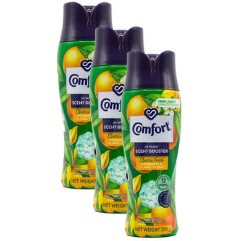3PK Comfort Classic Fresh In-Wash 200g Scent Booster Mandarin & Ylang Ylang
