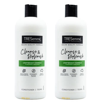 2PK Tresemme 750ml Conditioner Cleanse & Replenish For All Hair Types