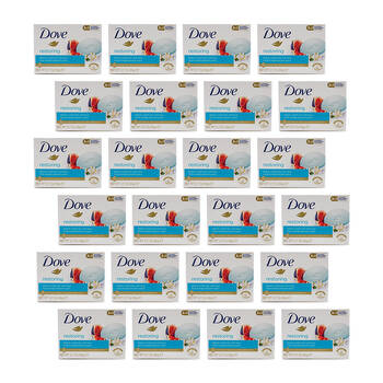 24PK Dove 90g Beauty Cream Bar Restoring Blue Fig & Orange Blossom Scent