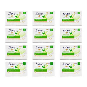 48pc Dove 90G Beauty Cream Bar Soap w/ Cucumber & Green Tea Scent