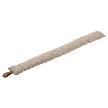 Ladelle Boucle Polyester/PVC 7x90cm Draught Excluder - Taupe
