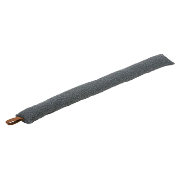 Ladelle Boucle Polyester/PVC 7x90cm Draught Excluder - Steel
