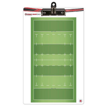 Fox 40 Summit Pro Clipboard Training Equipment - Rugby White