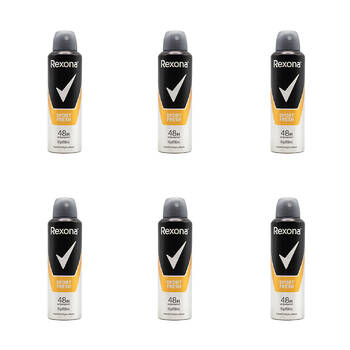 6PK Rexona 116g/200ml Antiperspirant Deodorant Sport Fresh