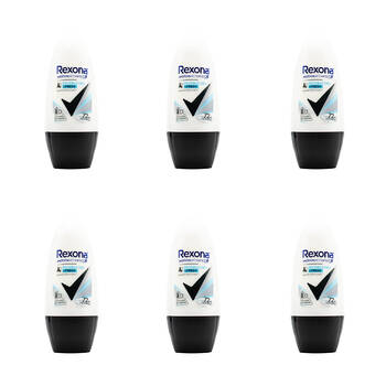 6PK Rexona 45ml Roll On Deodorant Motion Activated Invisible Dry & Fresh