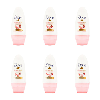 6PK Dove 40ml Antiperspirant Roll On Deodorant 48h Ultimate Repair